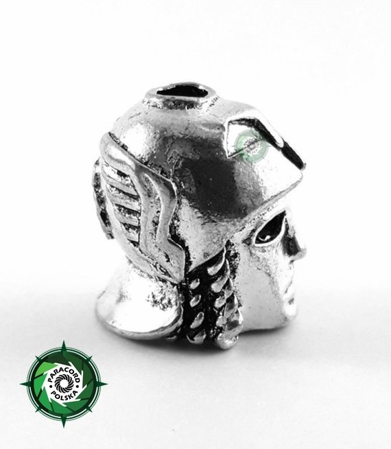 Zawieszka spartan duża ze stopu metalu przeznaczona do wyrobów z Paracordu