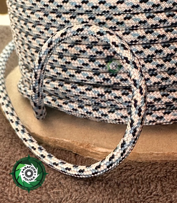 Paracord 550, kolor: Arctic Camo - linka spadochronowa z siedmioma rdzeniami