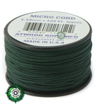 Szpulka linki Micro Cord o długości 38,1 metra, kolor: Hunter - mocna poliestrowa linka o średnicy 1,18 mm.