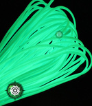 Paracord 550 Fosforescencyjny, kolor: Light Yellow - linka spadochronowa z siedmioma rdzeniami