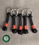 Brelok Paracord Zipper-Pull długość 60-65 mm. Idealny brelok do kluczy