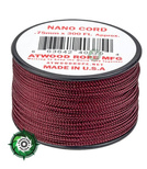 Nano Cord, kolor: Maroon - mocna poliestrowa linka o średnicy 0,75 mm.