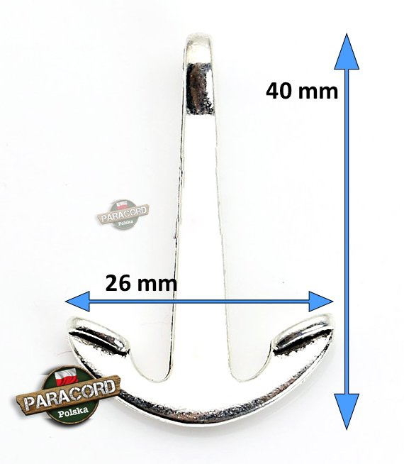 Metalowa zawieszka "Kotwica"