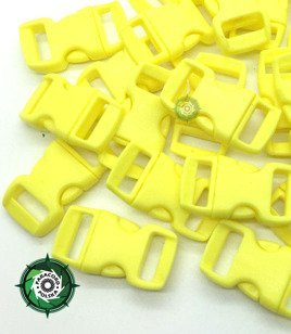 Solidna Oryginalna Plastikowa Klamra typu Fastex 3/8" 10 mm - Yellow