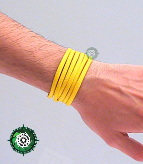 Bransoleta z Paracordu typ "Angel Light", kolor: "Yellow"