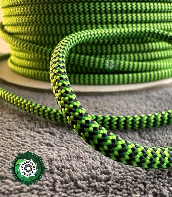 Paracord 550 Typ III, kolor: Bazooka Green - linka spadochronowa z siedmioma rdzeniami