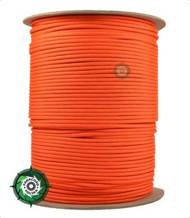Szpula linki Paracord 550 o długości 304,8 metra, kolor: Orange yellow