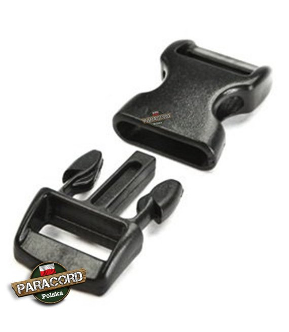 Bransoleta z Paracordu typ "Advanced X-Cobra" na klamrze typu: Fastex 20 mm