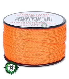 Nano Cord, kolor: Neon - mocna poliestrowa linka o średnicy 0,75 mm.