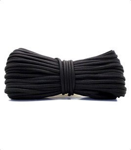 Paracord 550 Rolka o długości 30,40 metra kolor Black linka spadochronowa 