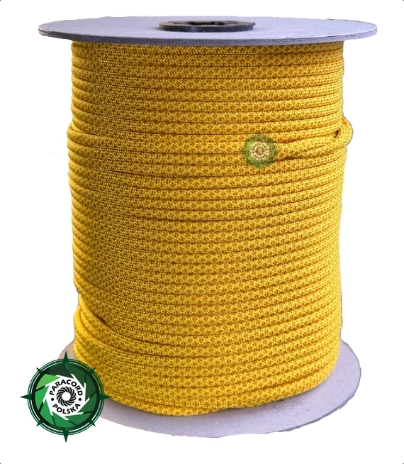 Paracord 550 Typ III, kolor: Bazooka Yellow Pollen - linka spadochronowa z siedmioma rdzeniami