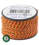 Szpulka linki Micro Cord o długości 38,1 metra, kolor: Fireball - mocna poliestrowa linka o średnicy 1,18 mm.