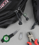 Paracord Zipper-Pull o splocie "Diamond" długość 60-65 mm.