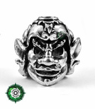 Samurajska zawieszka duża ze stopu metalu przeznaczona do wyrobów z Paracordu