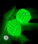 Ciężkie kule Baoding z paracordu | Rehabilitacja dłoni. Ręcznie wykonane kule medytacyjne | Narzędzie do relaksu i redukcji stresu