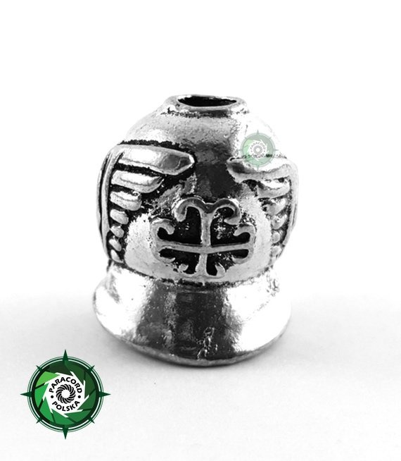 Zawieszka spartan duża ze stopu metalu przeznaczona do wyrobów z Paracordu