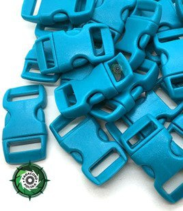 Solidna Oryginalna Plastikowa Klamra typu Fastex 3/8" 10 mm - Sky Blue