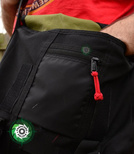 Paracord Zipper-Pull o splocie "Diamond" długość 60-65 mm.