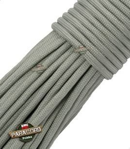 Paracord 550, kolor: Neutral grey - linka spadochronowa z siedmioma rdzeniami