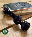 Paracord Zipper-Pull o splocie "Double Diamond" długość 60-65 mm. Idealny brelok do kluczy