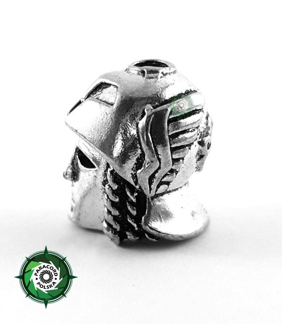 Zawieszka spartan duża ze stopu metalu przeznaczona do wyrobów z Paracordu