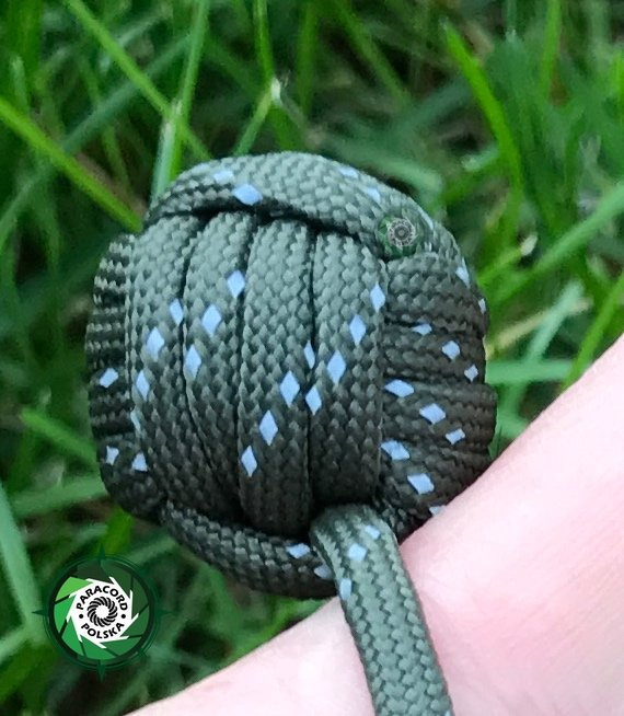 Begleri - ręcznie wykonane kulki do trików z linki spadochronowej Paracord