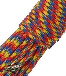 Paracord 550, kolor: Gwot - linka spadochronowa z siedmioma rdzeniami