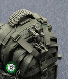 Paracord Zipper-Pull o splocie "Diamond" długość 60-65 mm.