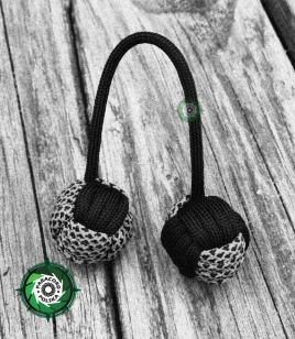 Begleri - ręcznie wykonane kulki do trików z linki spadochronowej Paracord