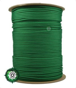 Szpula linki Paracord 550 o długości 304,8 metra, kolor: Blue green