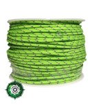 Szpulka linki Paracord P3 Cord. 50 metrów. Kolor: Fluor green reflective - mocna poliestrowa linka o średnicy 2,5 mm.